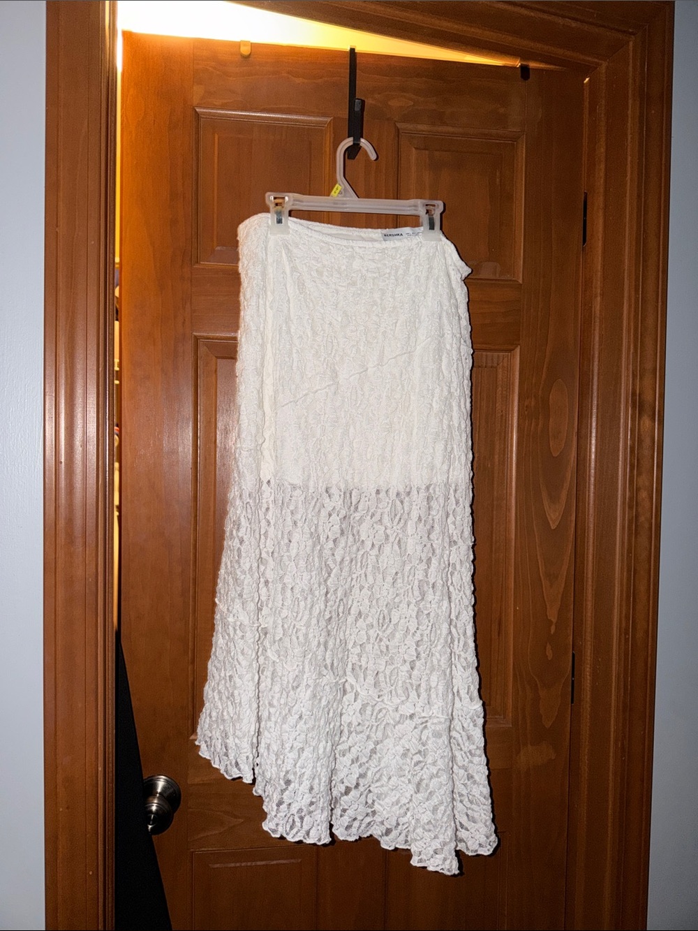 White Lace Maxi Skirt - Elegant Women's Skirt